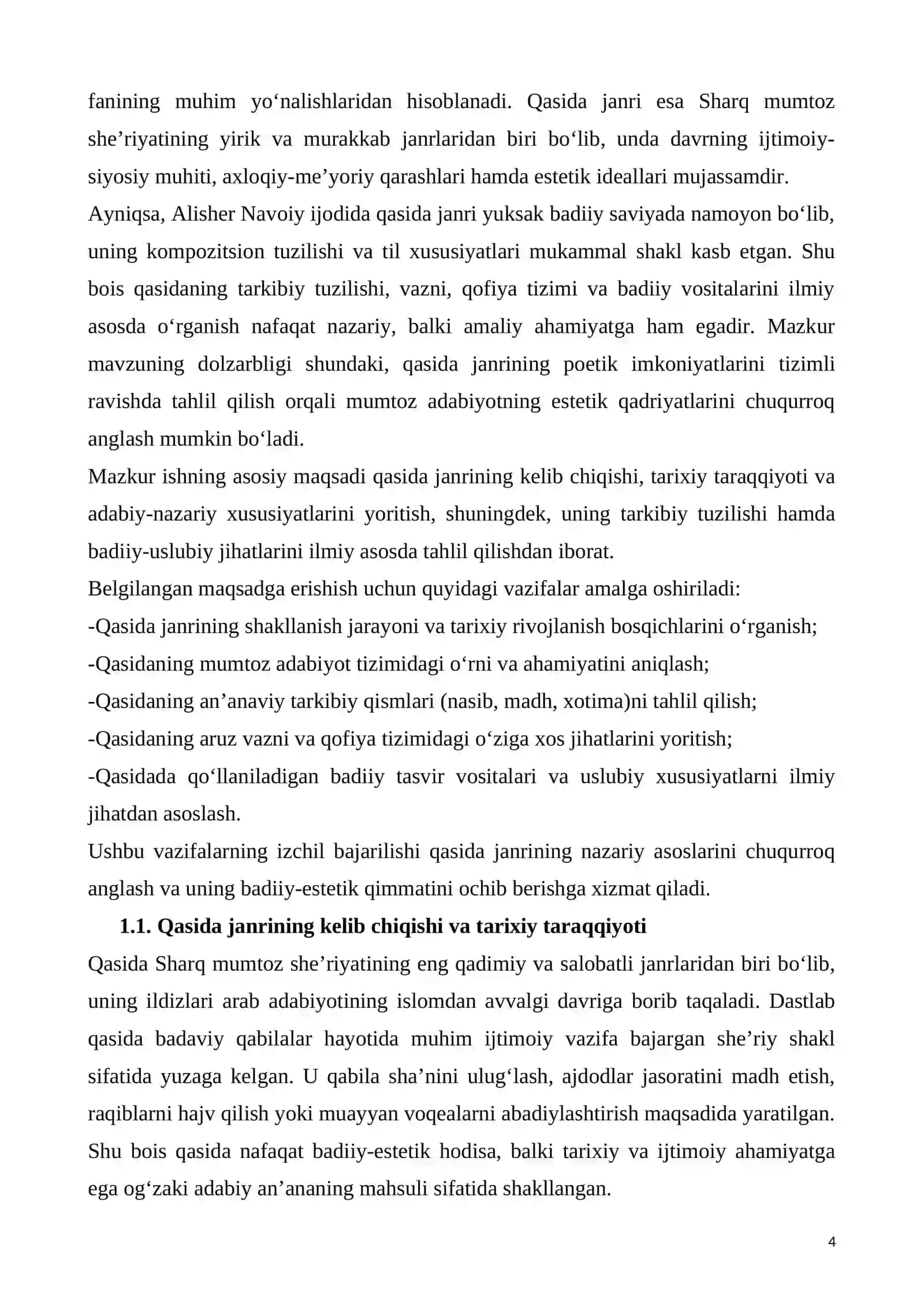 Qasida va uning tarkibiy tuzilishi 4