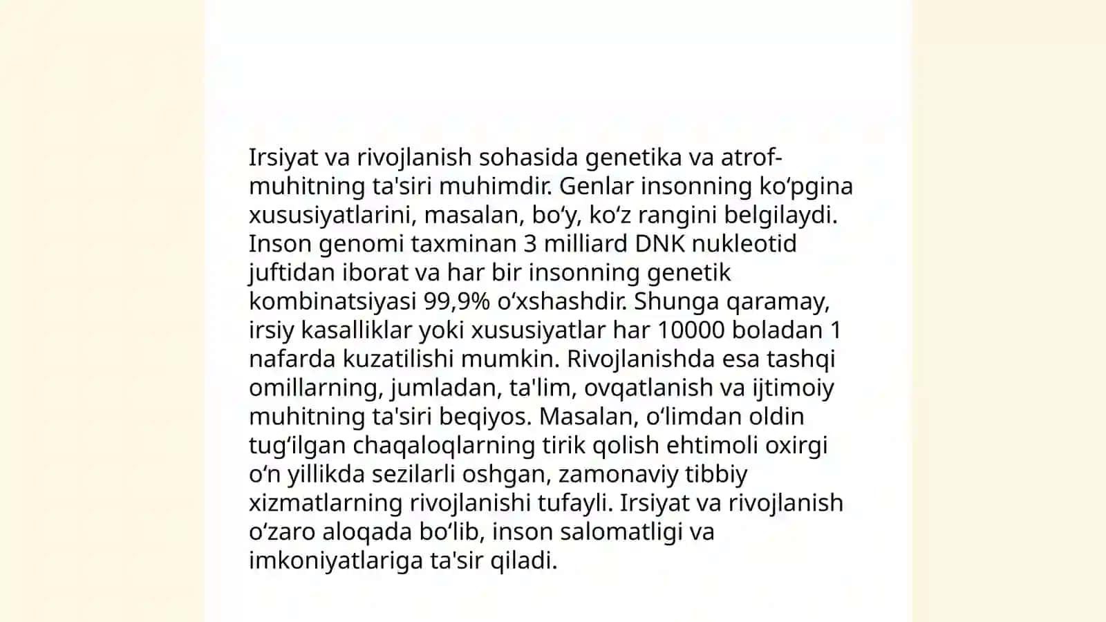 Psixik rivojlanishning asosiy qonuniyatlari 4