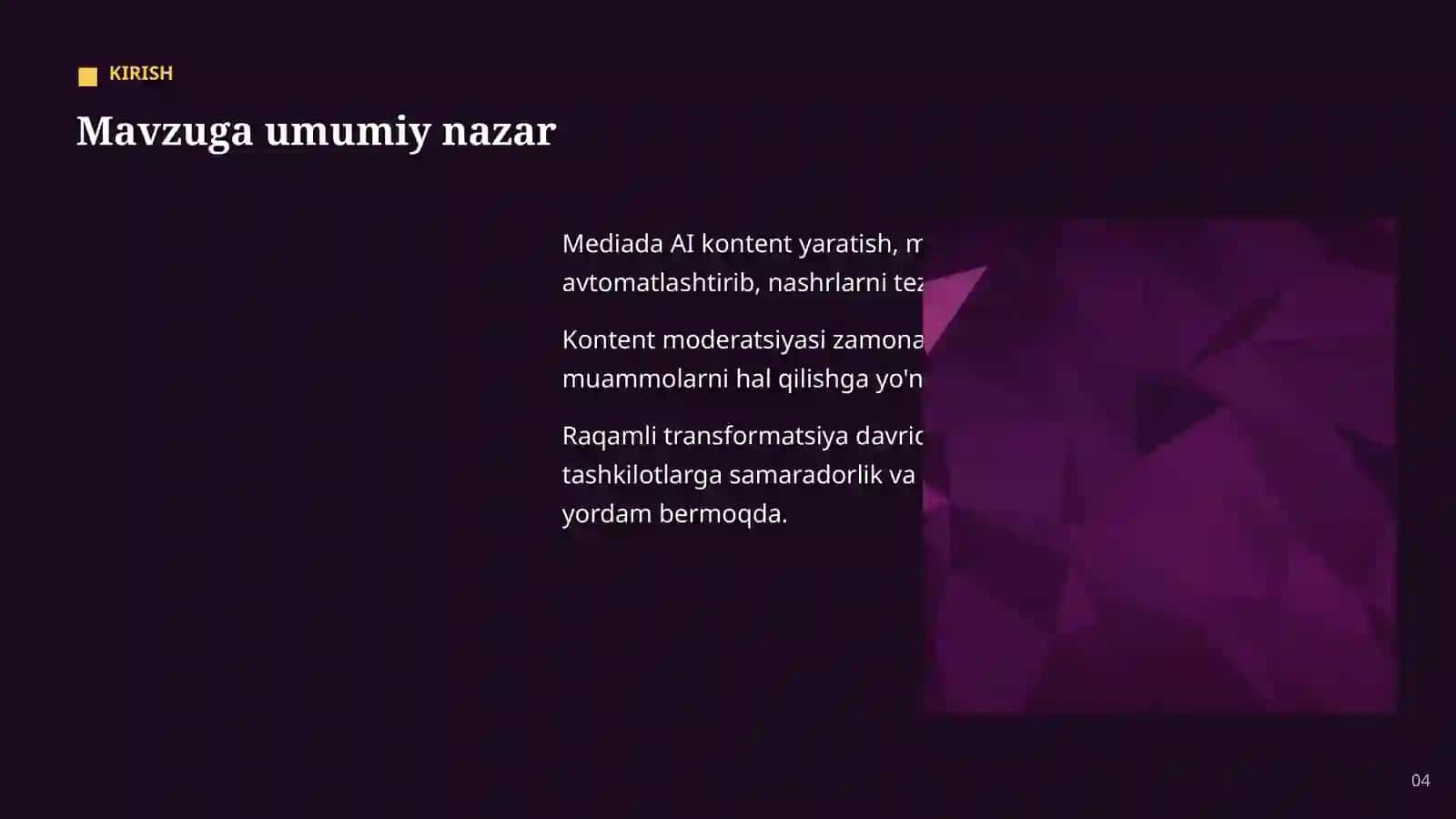 AI MEDIA VA JURNALISTIKADA 4