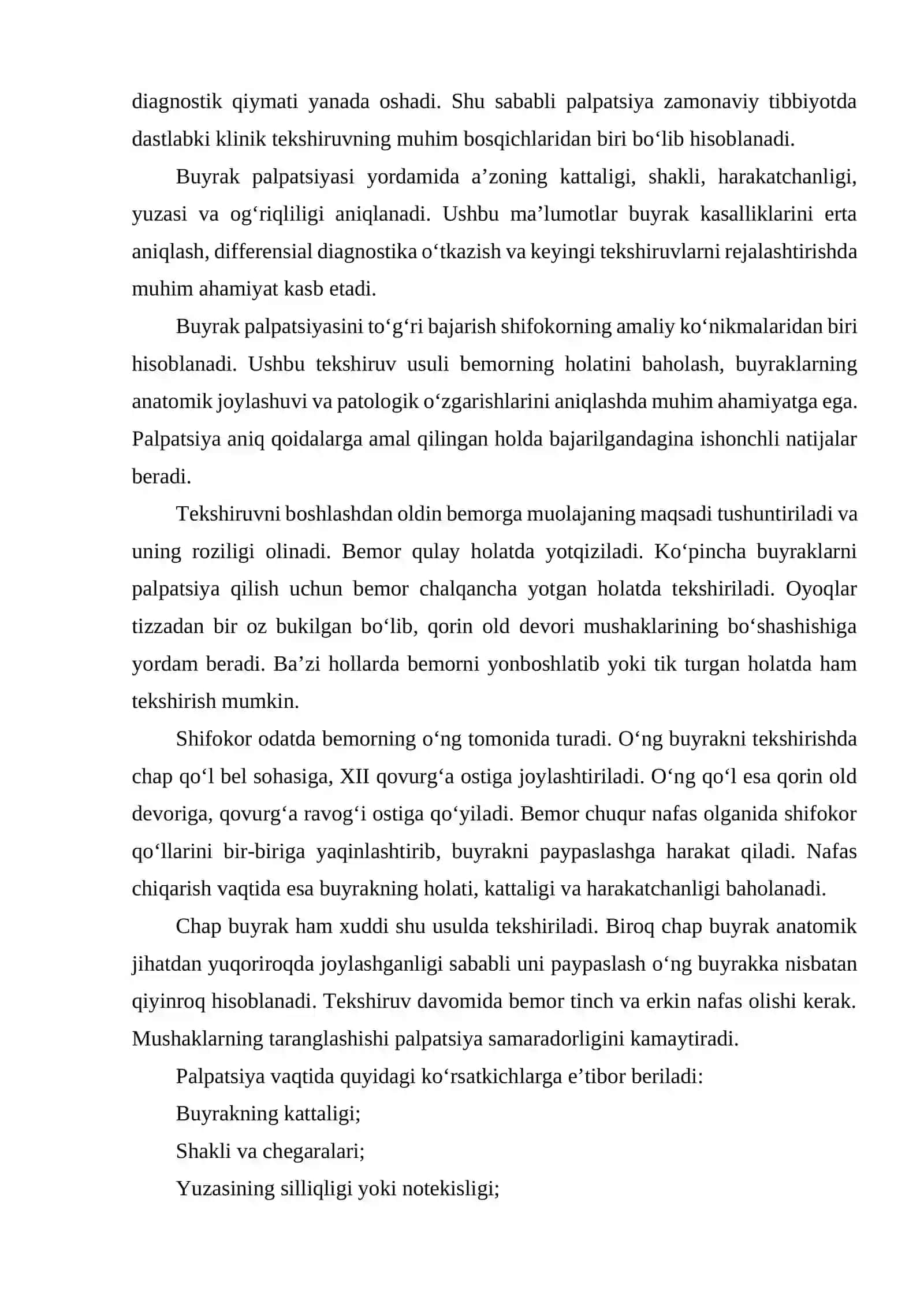 BUYRAKNING PALPATSIYASI VA PERKUSSIYASI 4