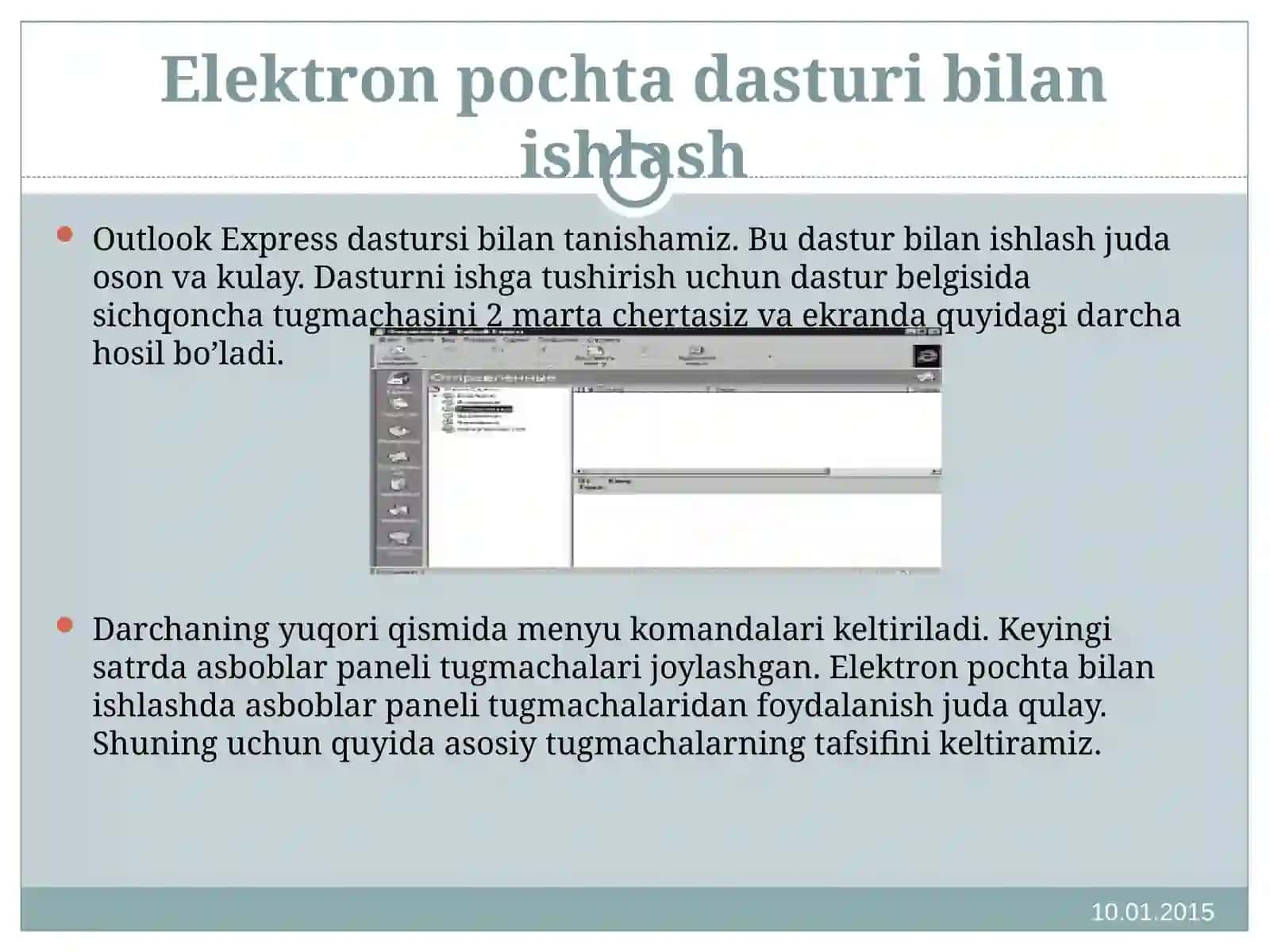 Elektron pochta vakompyuter tarmoqlari 4