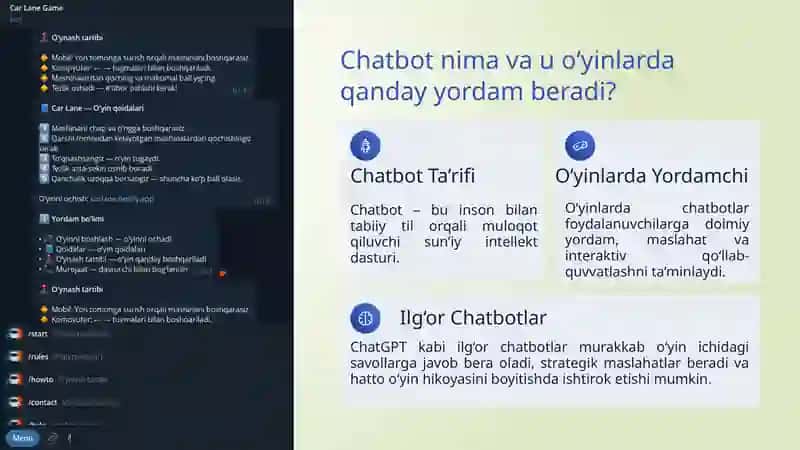 O'yin botini yaratish 4