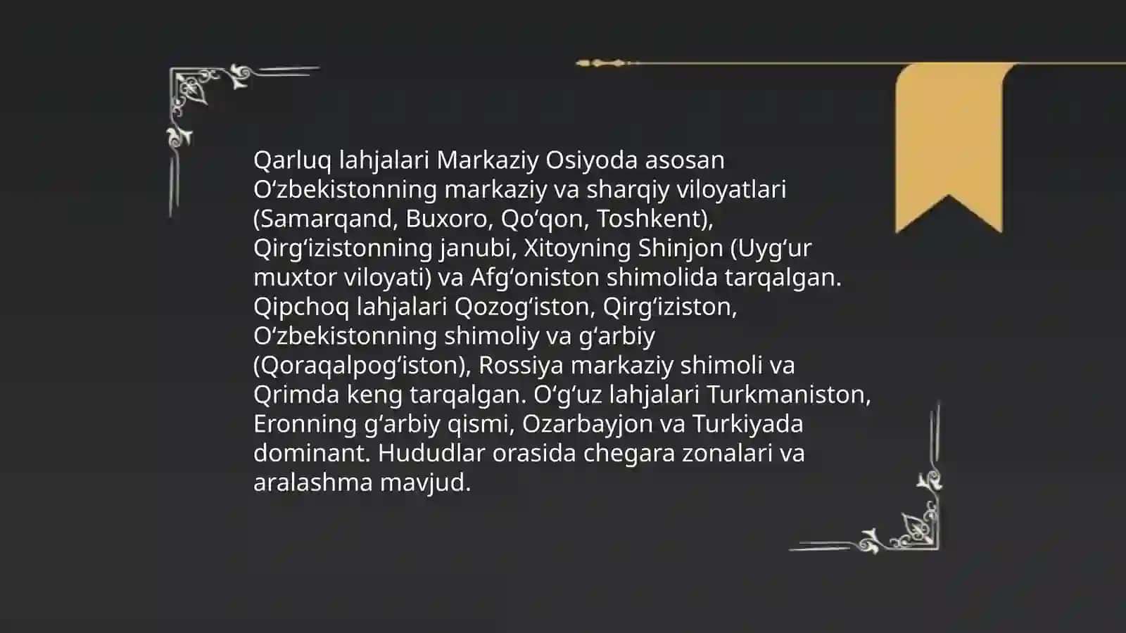 Qarluq qipchoq oʻgʻuz lahjalari 4