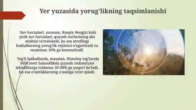 Quyosh Nuri Tabiati 4