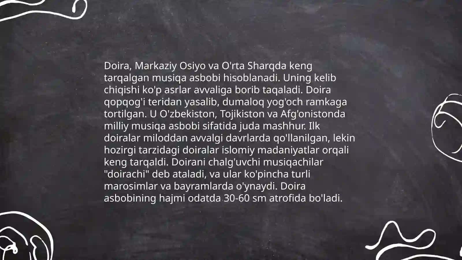 Doira cholgʻularimiz 4