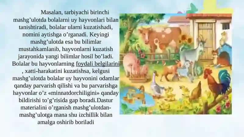 Maktabgacha ta’lim tashkilotlaridata’lim – tarbiya ishlari 4