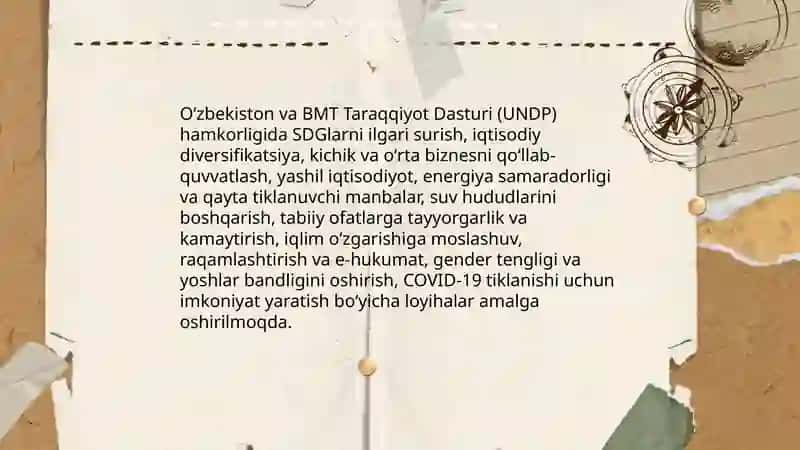 Oʼzbekistonning eng yangi tarixi fanidan tayyorlagan taqdimoti 4