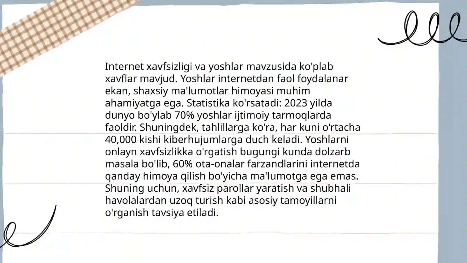Oʻquvchi yoshlarda axborot xafsizligi koʻnikmalarini shakllantirishning ijtimoiy pedagogik moxiyati 4
