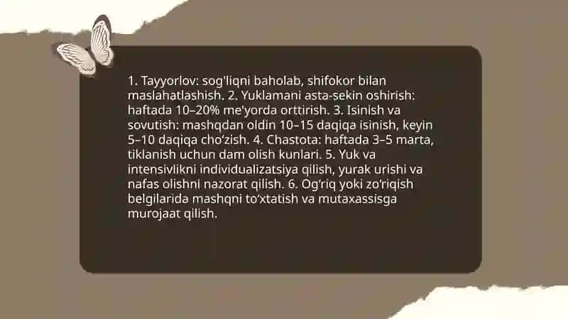 Chiniqtirishning salomatlikka ta'siri asosiy qoidalari turlari 4