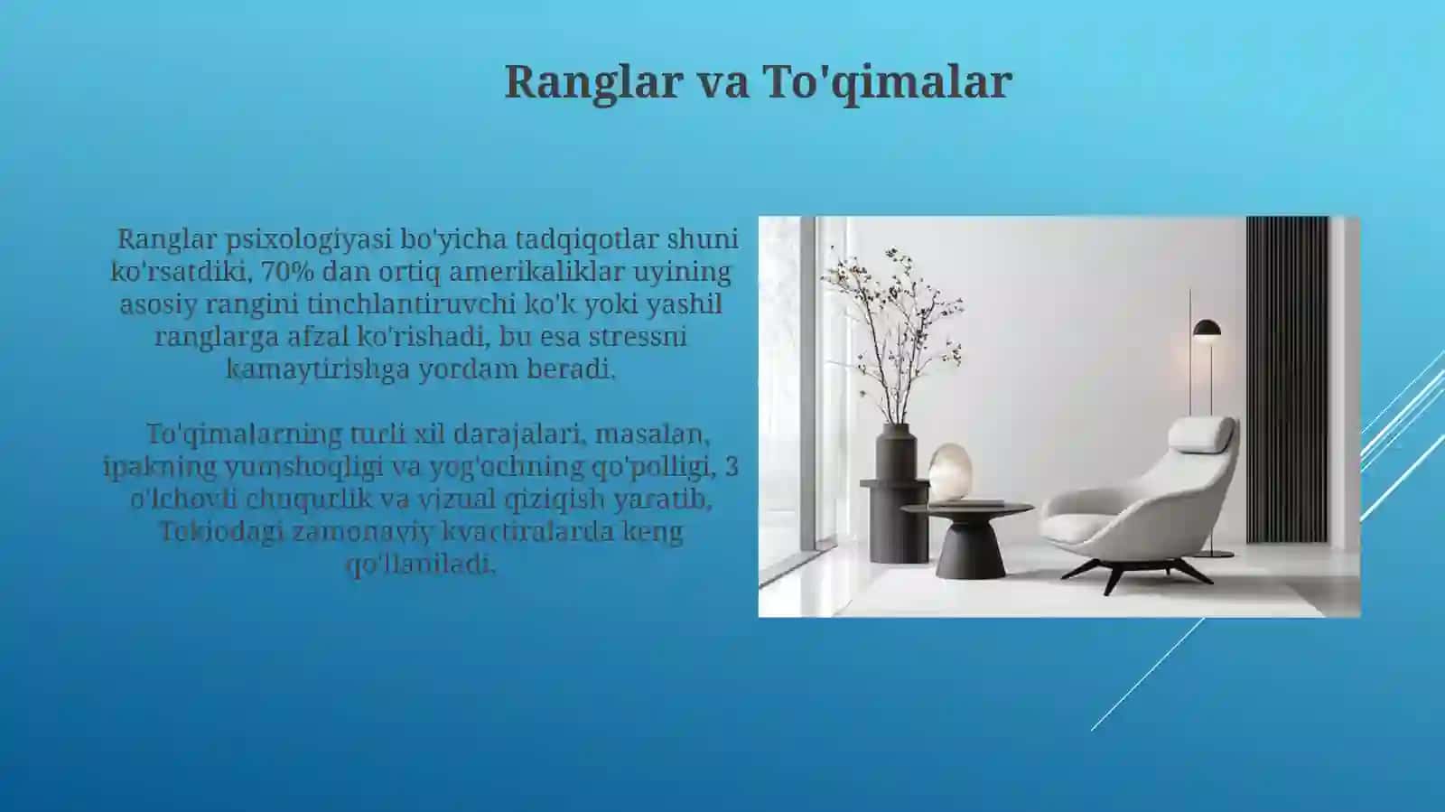 Interyerda jihozlarni loyihalash 4