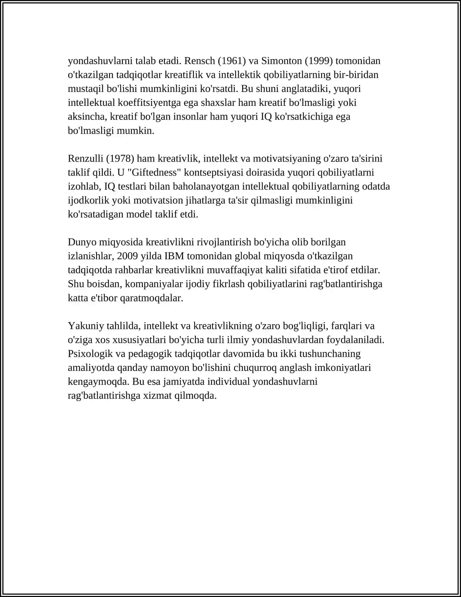 INTELLEKT VA KREATIVLIK NAZARIYALAR 4