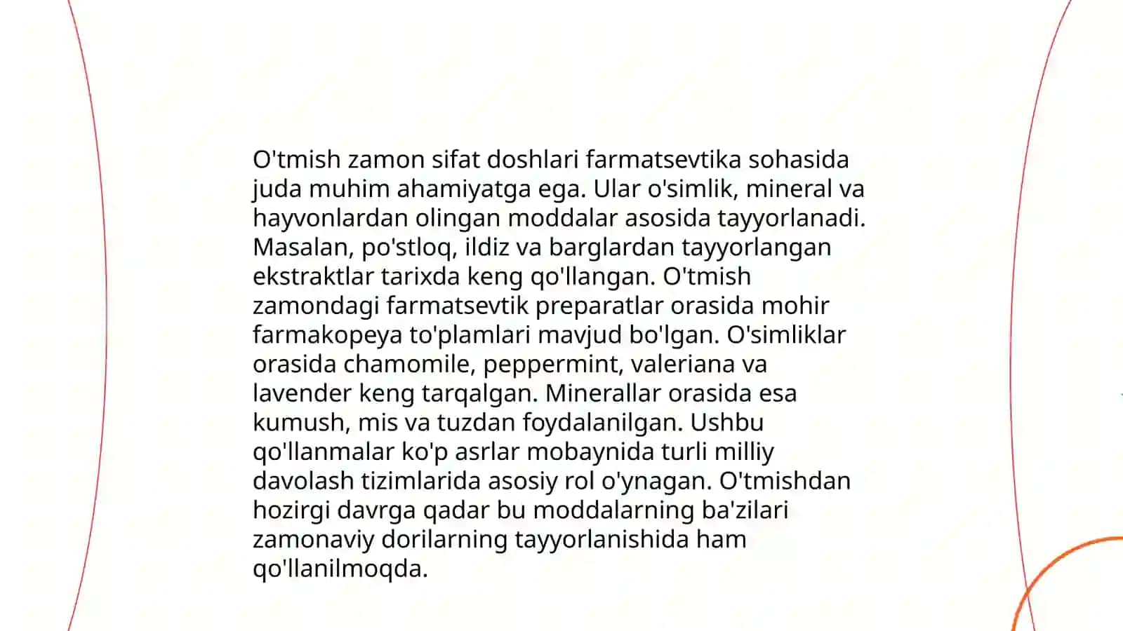 Farmatsevtik atamalarida qo'llaniladigan o'tgan zamon sifatdoshining majhullik nisbati 4