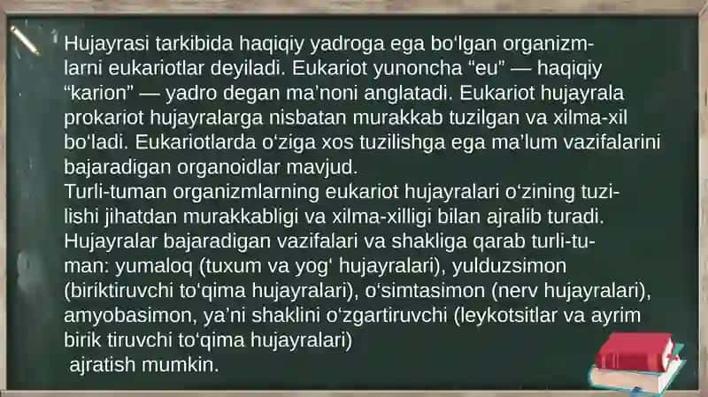 Eukariot hujayralar 4