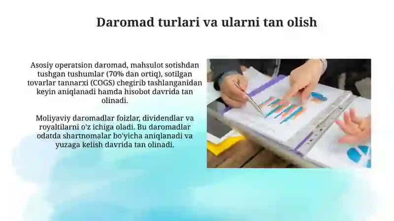 Moliyaviy natijalarni shakillantirish va tahlil qilish 4