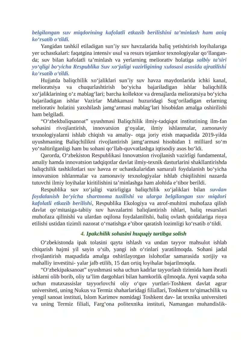 Asalarichilik faoliyatini huquqiy tartibga solish 4