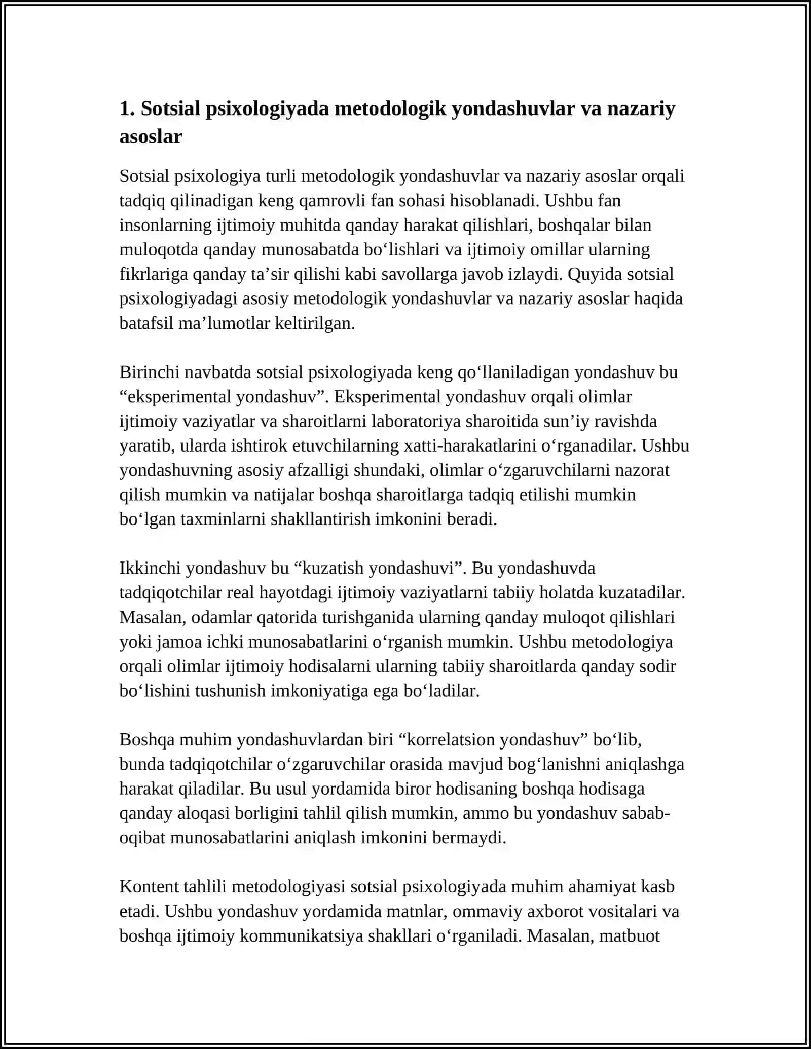 SATSIAL PSIXOLOGYASI METADALOGYASI VA METODLAR 4