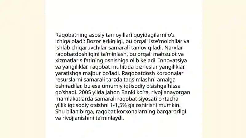 Raqobat turlari va shakllari 4
