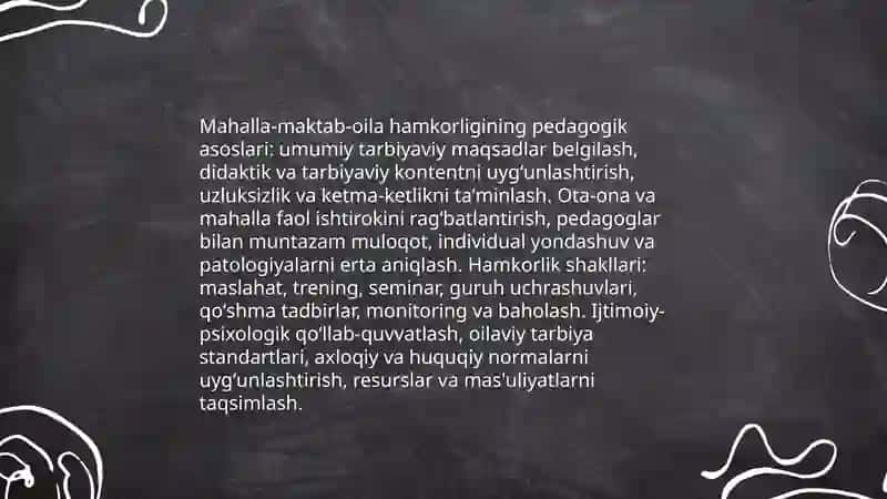 Bola tarbiyasida mahalla va maktabning roʻli 4