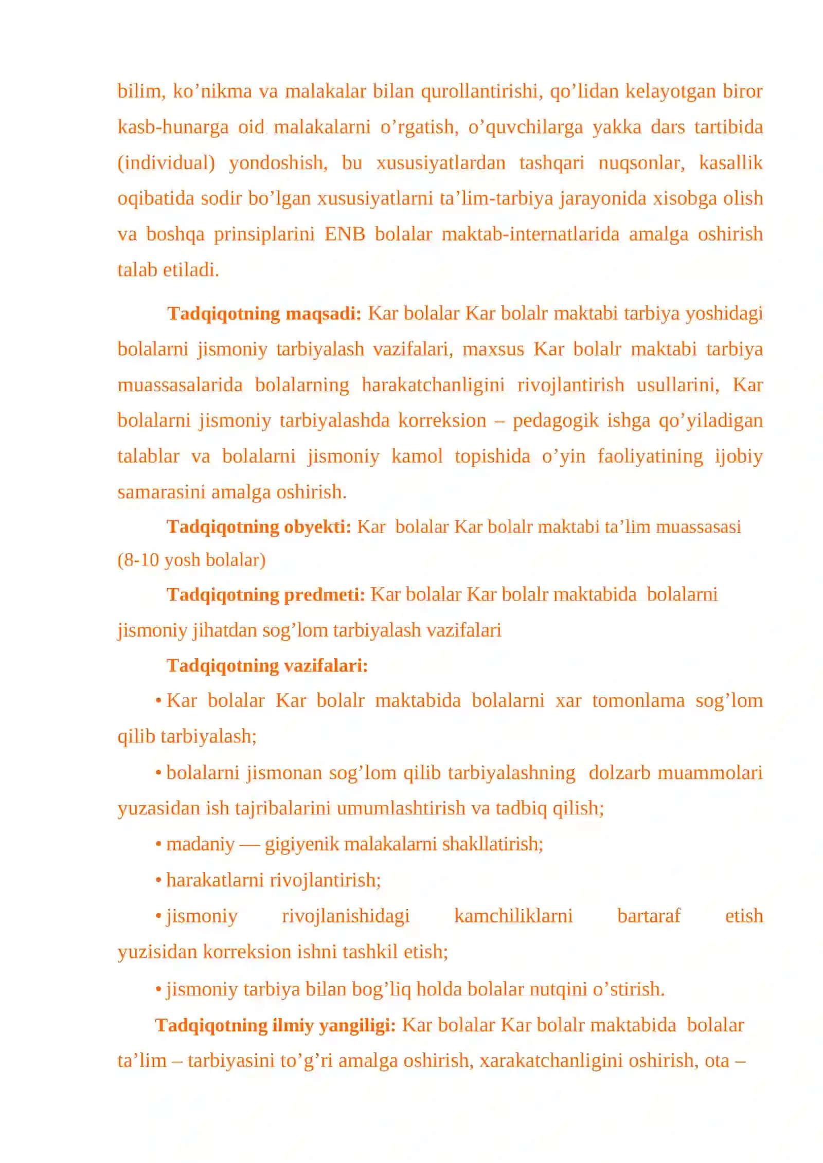 Kar Bolalar Kar Bolalr Maktabida Jismoniy Tarbiya Darslari 4