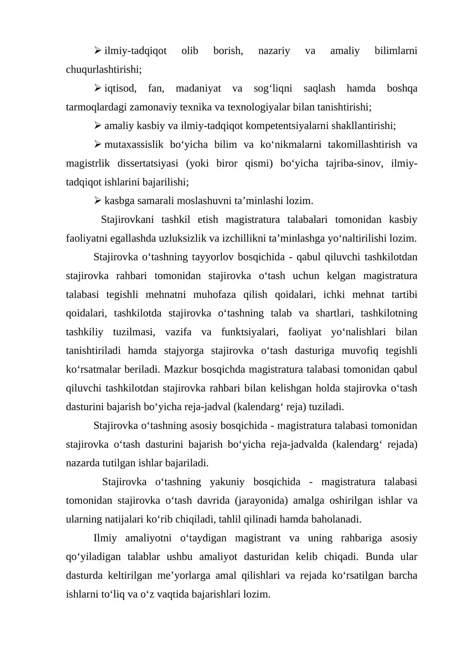 ILMIY AMALIYOT HUJJATLARI 4