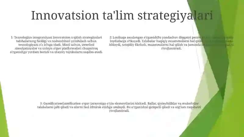 Ta'Lim Pedagogikasida Tarbiya Usullari Va Usullaridan Foydalanish Imkoniyatlari 4