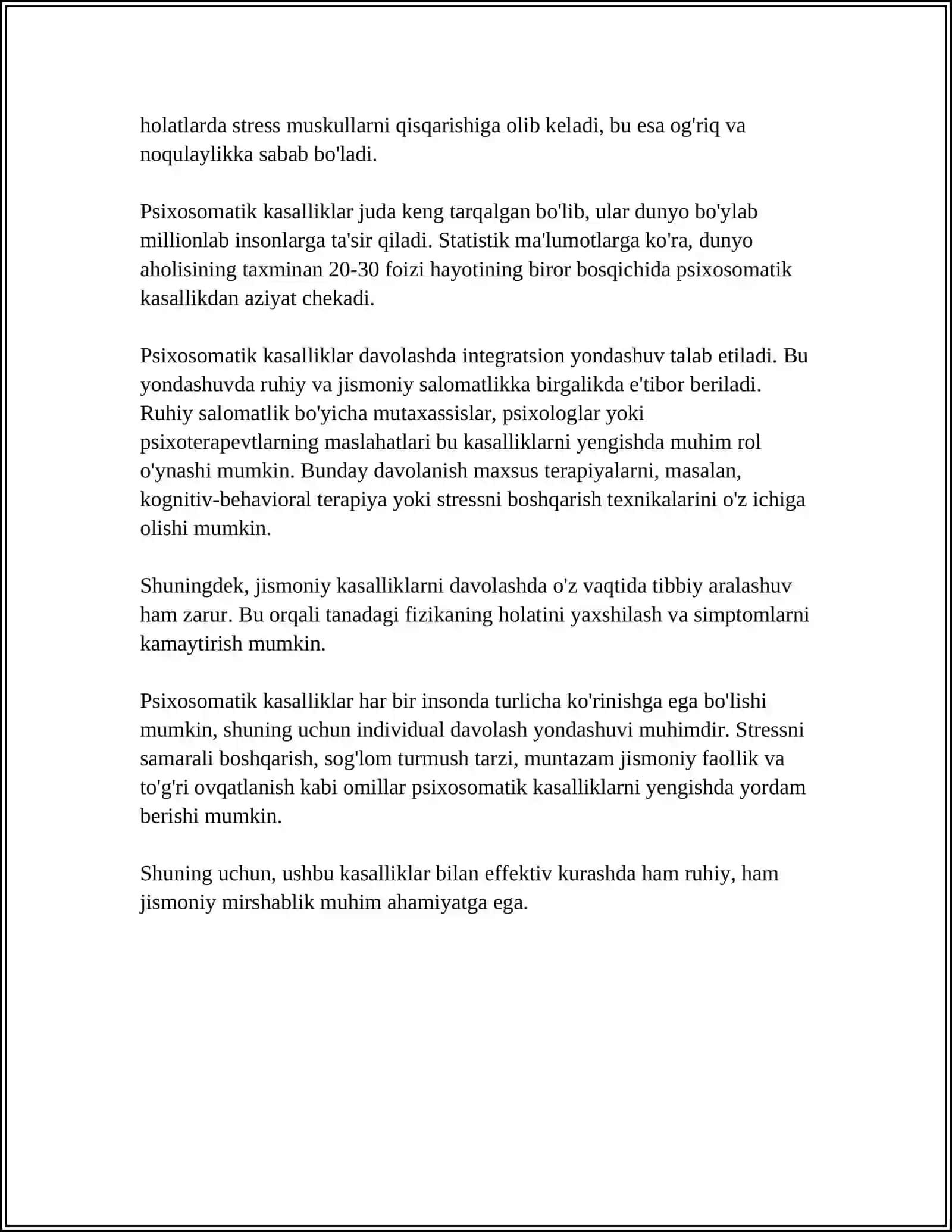 PSIXOSOMATIK BEMORLARNING PSIXOKORREKSIYA VA PSIXOPROFILAKTIKA USULLARI 4