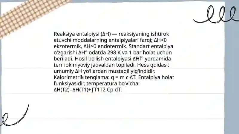 Termokimyoviy jarayonlar 4