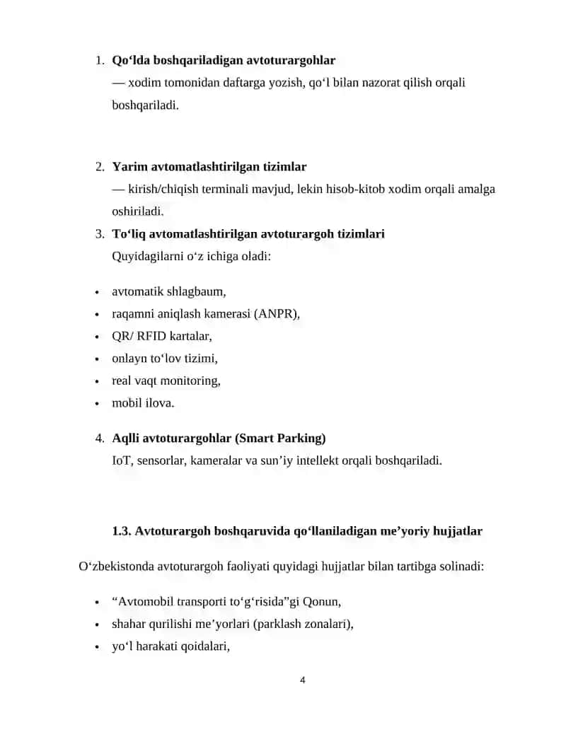 Dasturlash fanidan kurs ishi 4