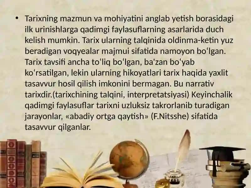TARIX DARSLARINING ZAMONAVIYLIGI 4