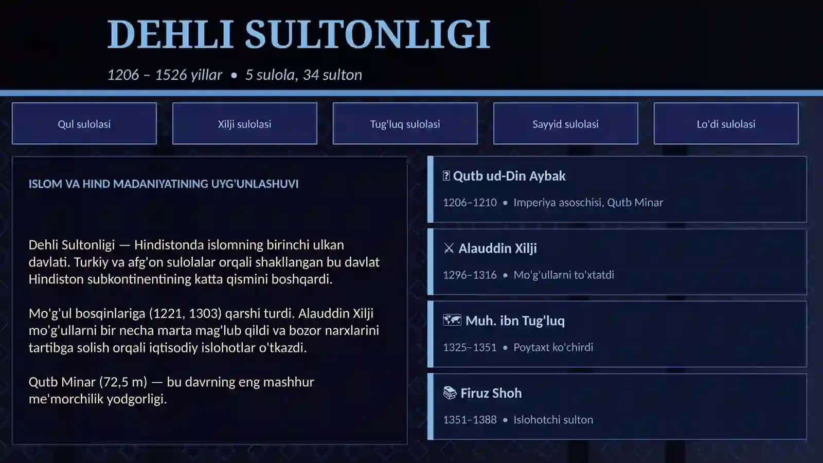 o'rta srlarda hindiston  taqdimot 4