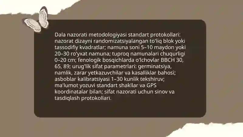 Qishloq xo'jaligi ekinlari seleksiyasi talim yo'nalishi 4