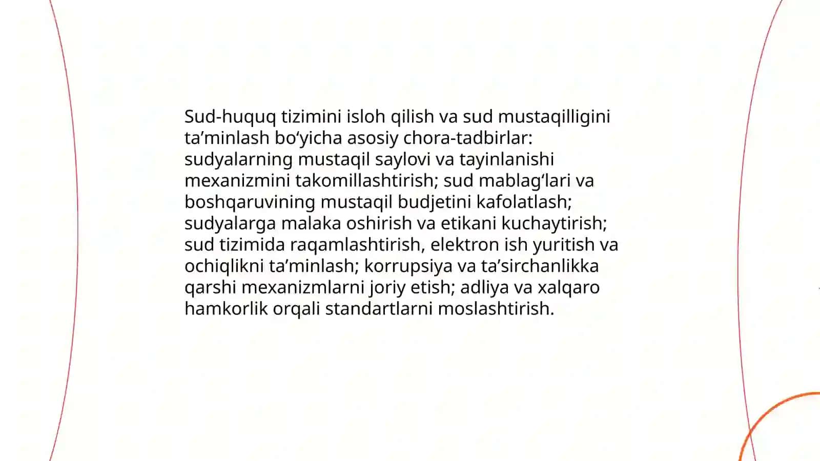 Oʻzbekistonning siyosiy huquqiy islohatlarni amalga oshirilishi 4
