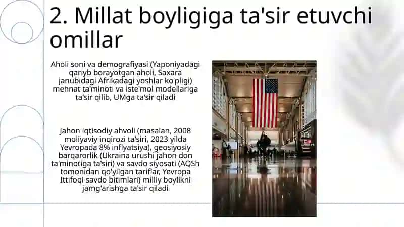 Millat boyligi: milliy boylik tizimining tashkiliyoti va ishga tushirilishi 4