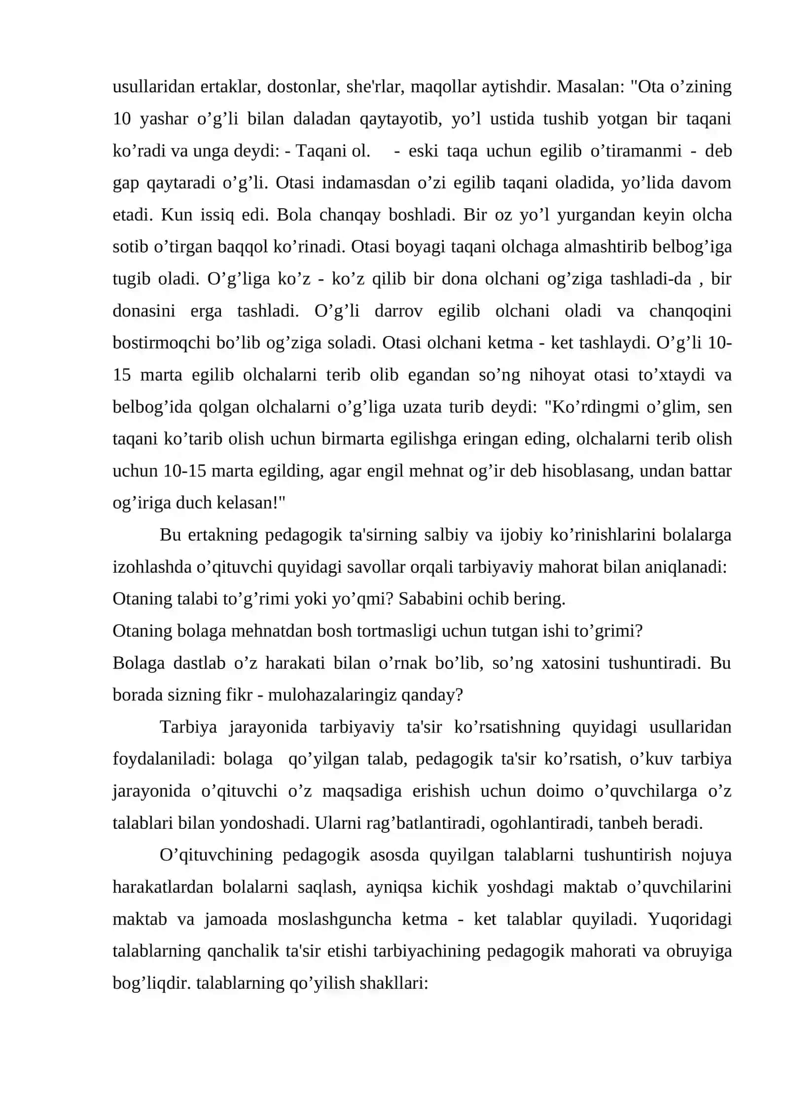 Pеdagogik mahoratni shakllantirishning asosiy tamoyillari 4