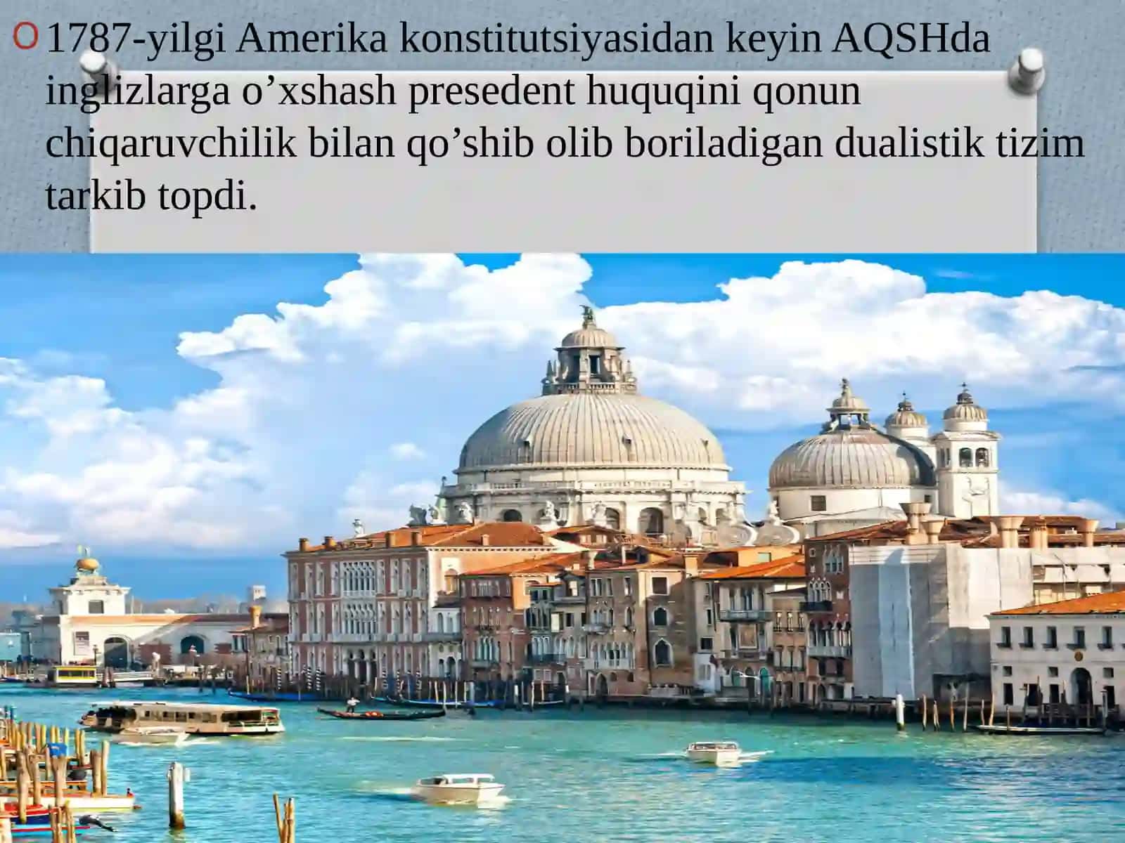 Angliya va AQSH da huquqning asosiy manbalari 4