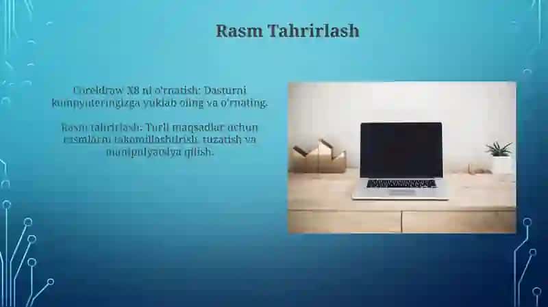 CorelDraw X8 ni dasturini kompyuterga o'rnatish 4