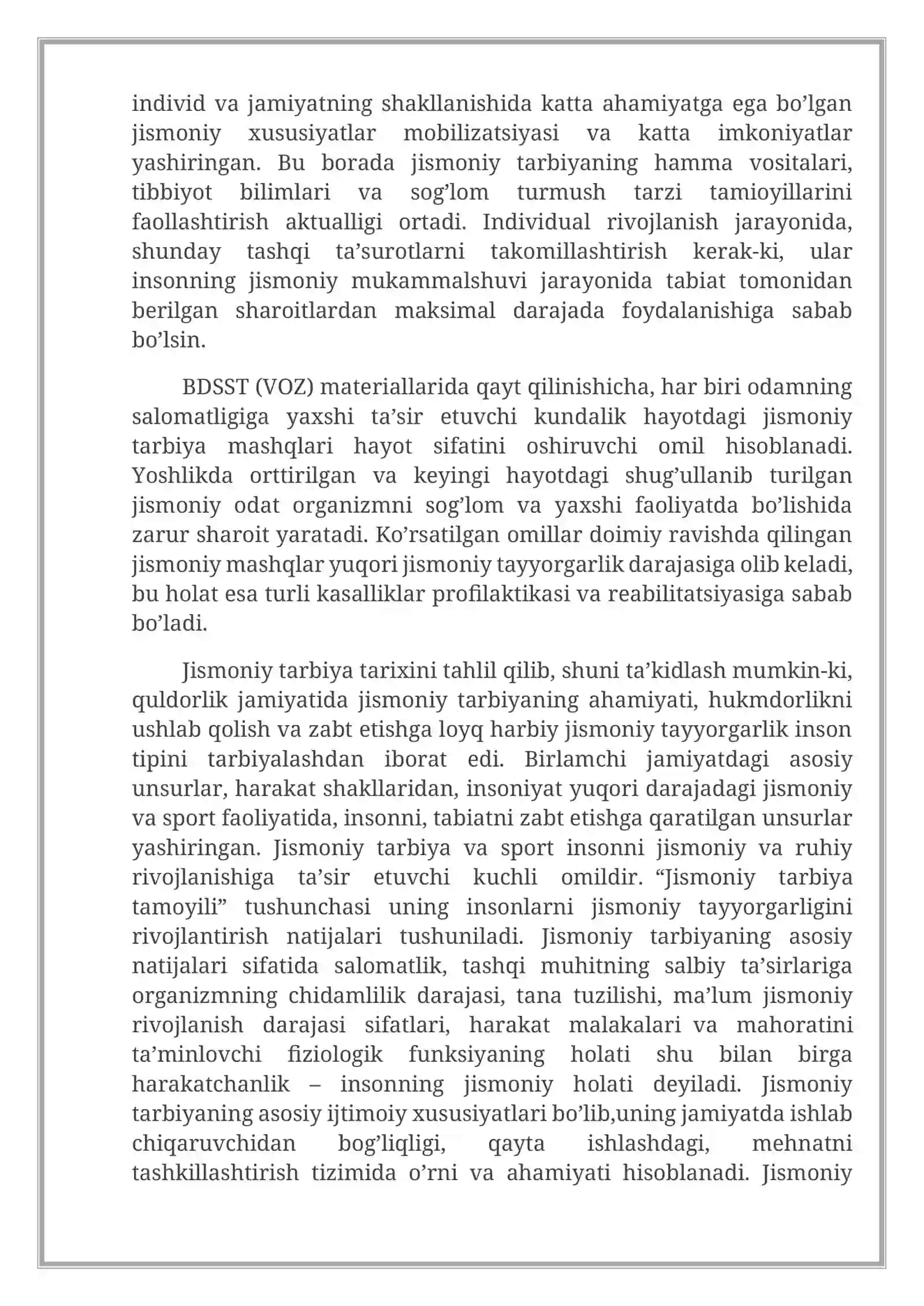 Inson salomatligiga ijobiy tasir etuvchi jismoniy mashqlar 4