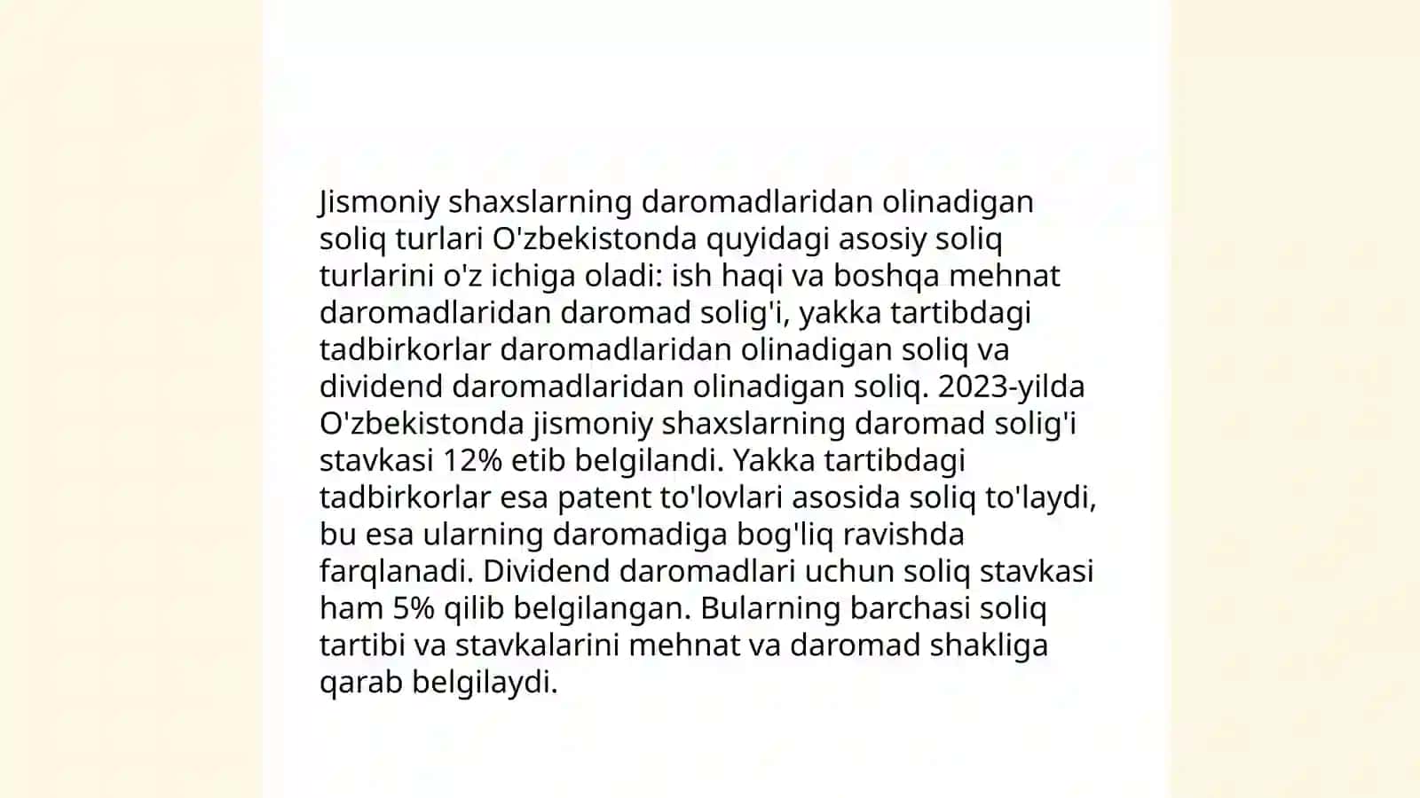 Jismoniy shaxsdan olinadigan soliq 4