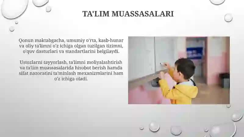 O'qituvchilarni tayyorlash va malakasi 4