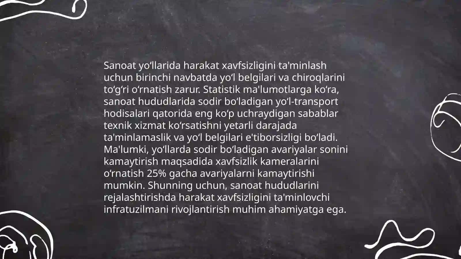 Sanoat va xo'jalik yo'llarining elementlarini organish 4