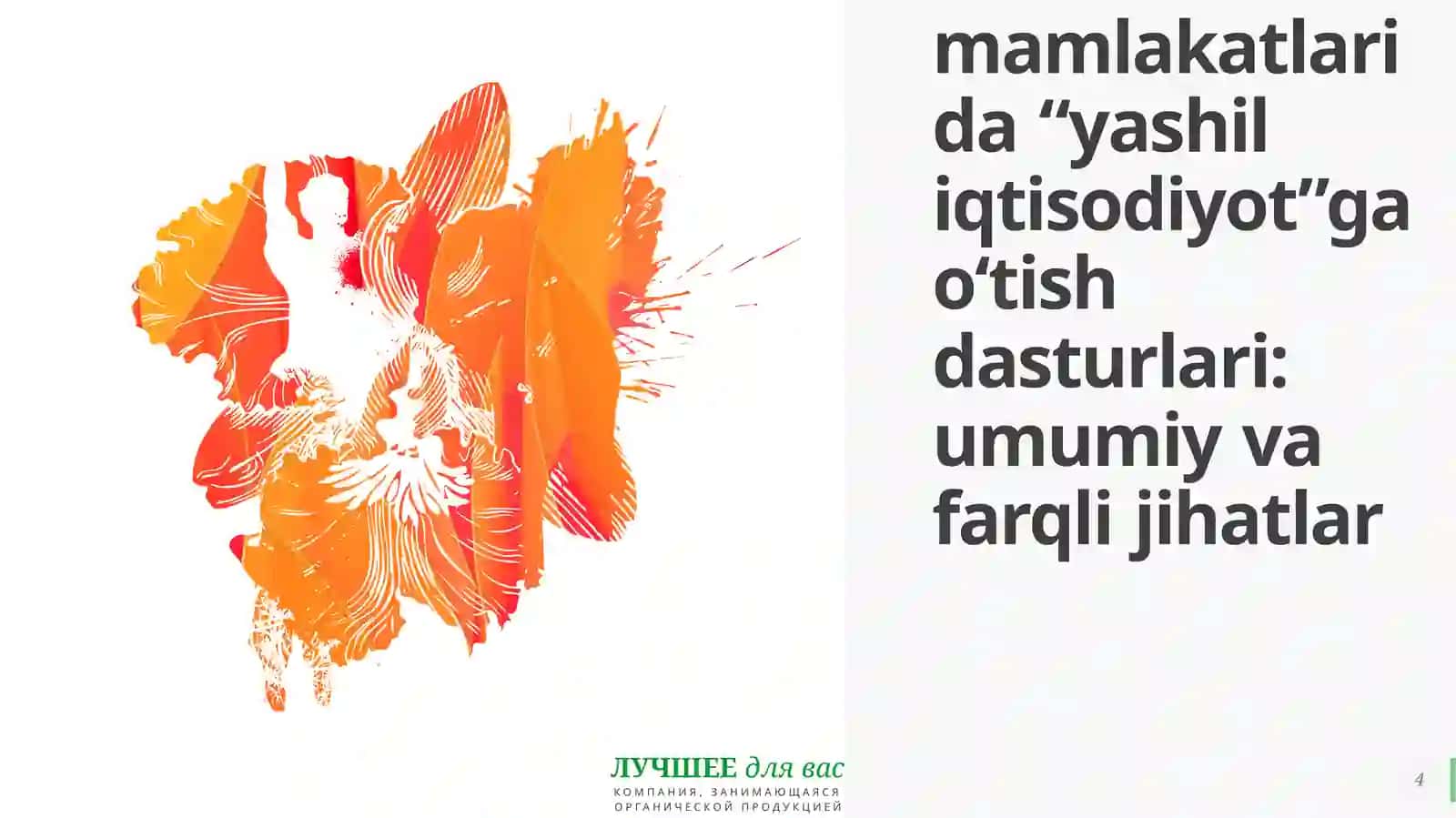 IHTT MAMLAKATLARIDA “YASHIL O‘SISH”NI TA’MINLASH MODELLARI 4