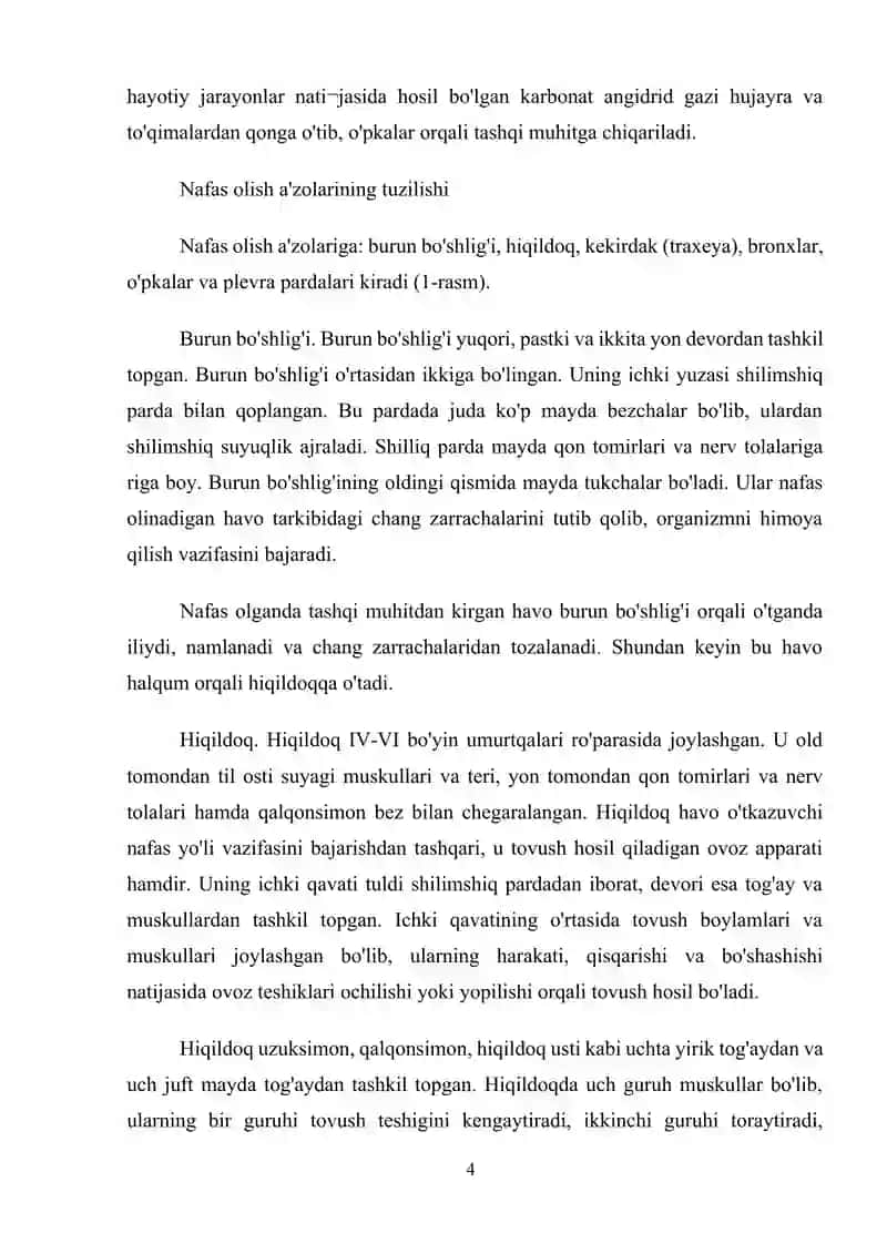 Nafas olish va qon aylanish a'zolari tizimini baholash 4