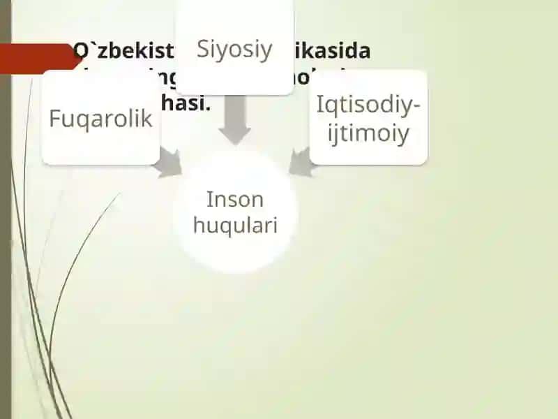 O'zbekistonda inson huquqlari va erkinliklari kafolatining yaratilishi 4