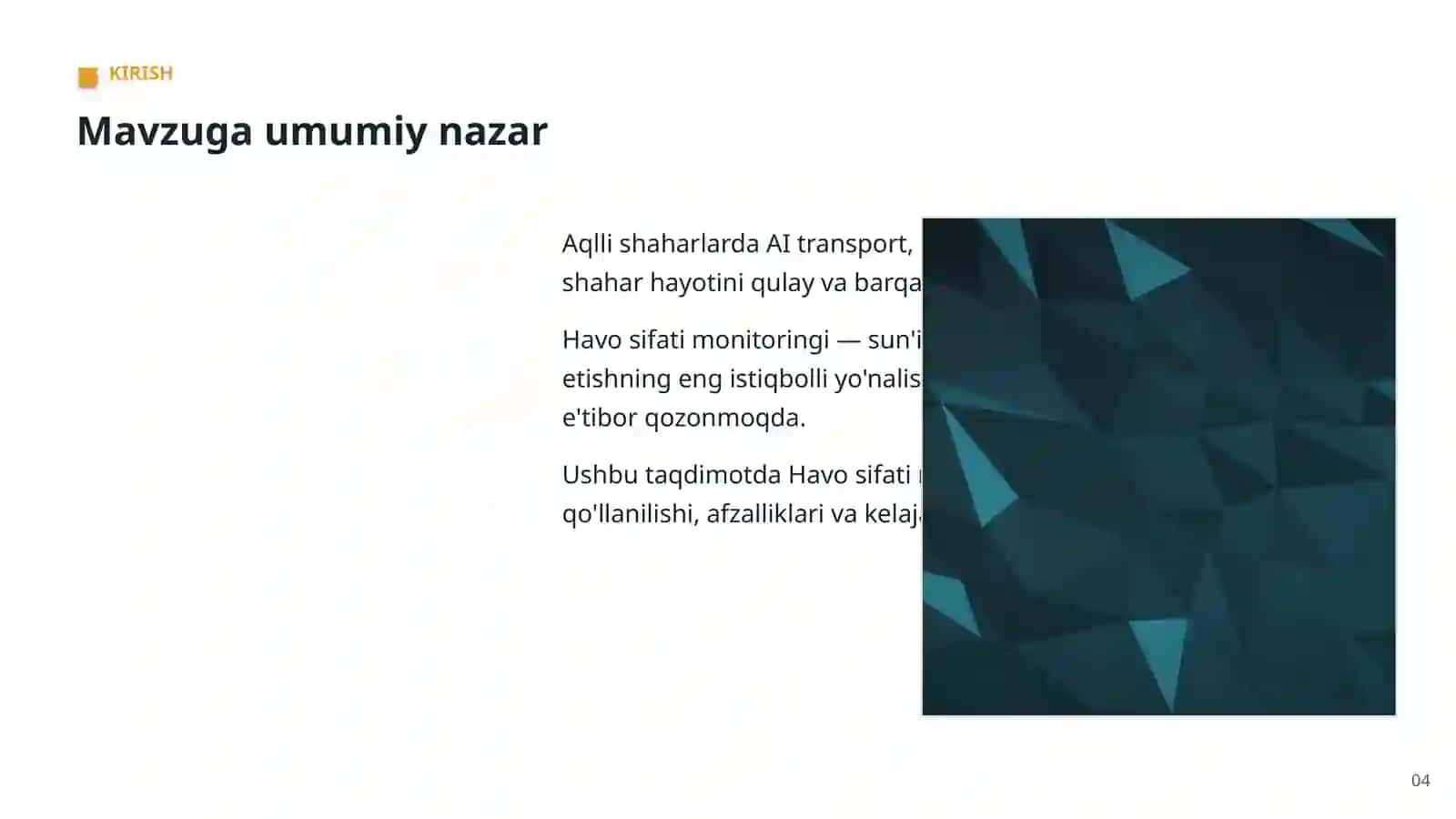 AI AQLLI SHAHARLARDA 4