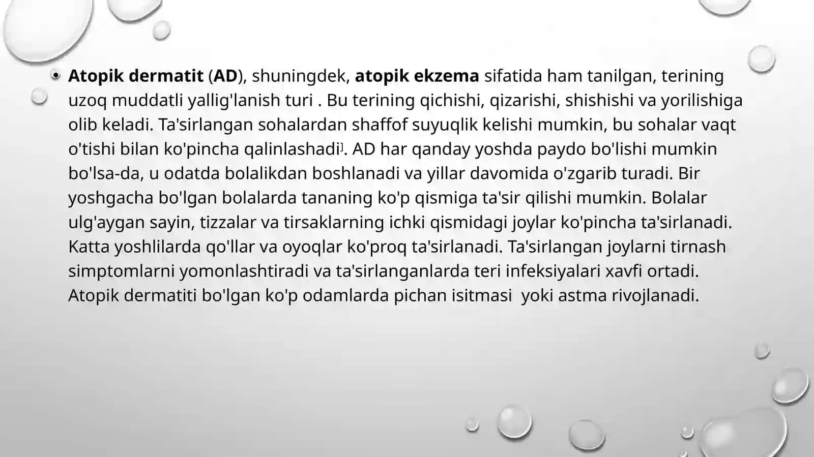 Atopikkasaliklarning maxsus immunoterapiyasi 4