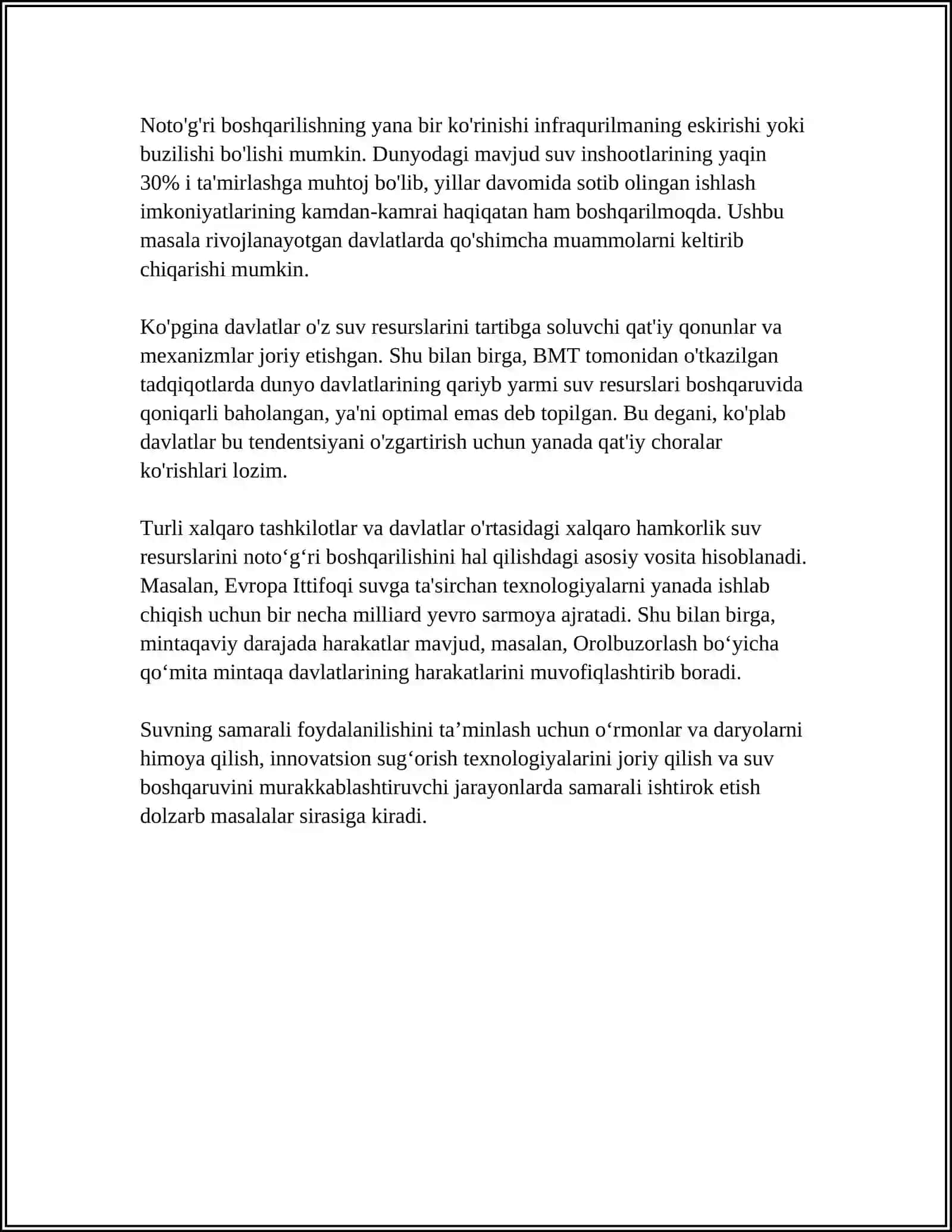 OROL YER OSTI GIDRA GRAFIYASI IFLOSLANISHING SABABLARI 4