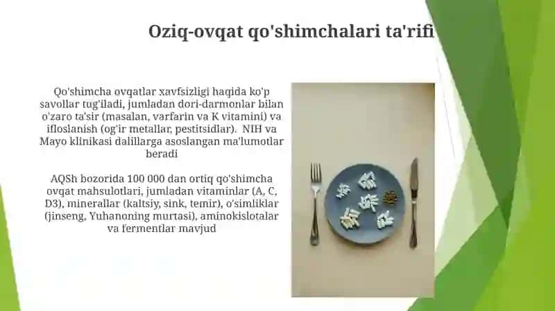 Qo'shimchalar haqida maʼlumot 4