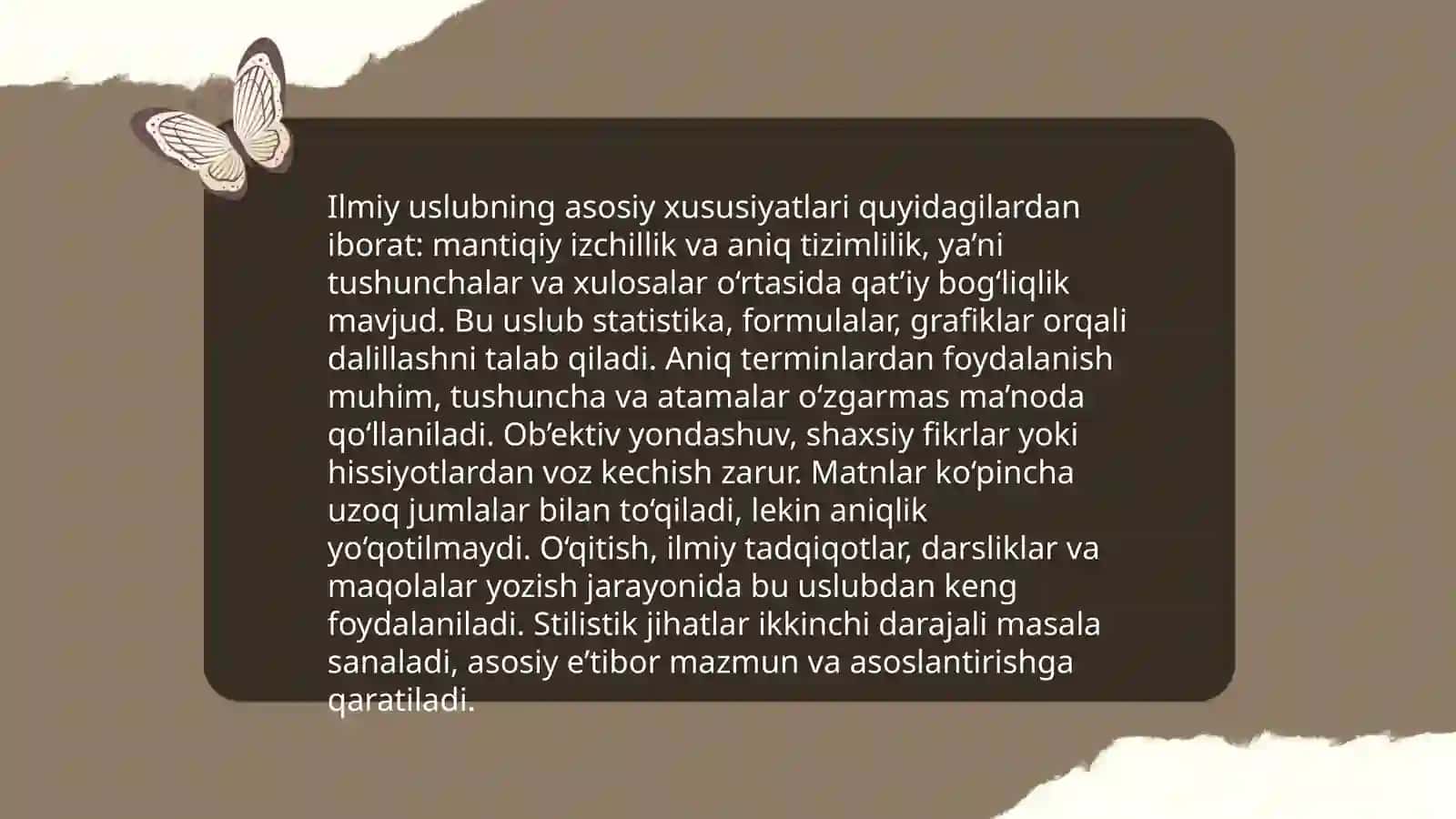 Nutq uslublari va ularning õziga xos xususiyatlari 4