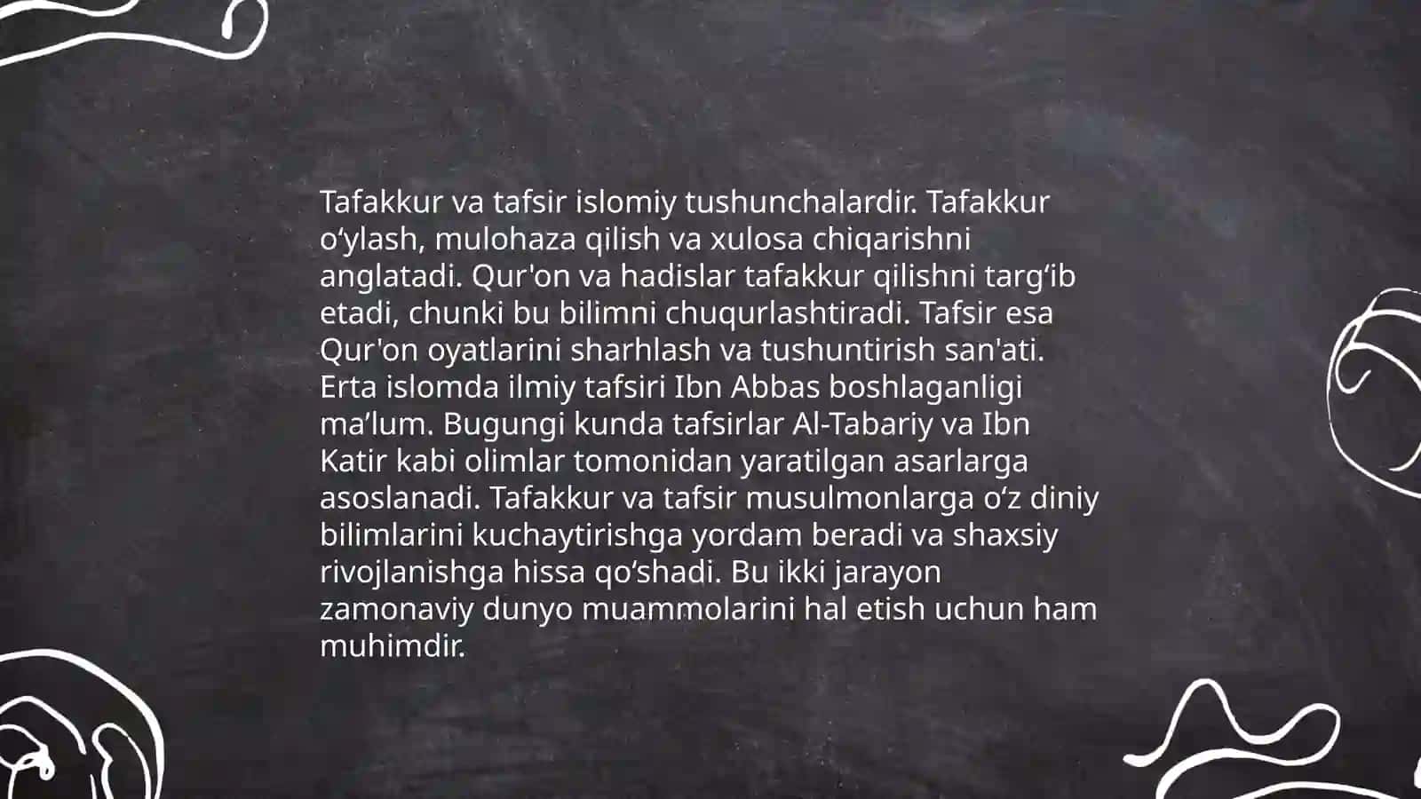 Tafakkur 4