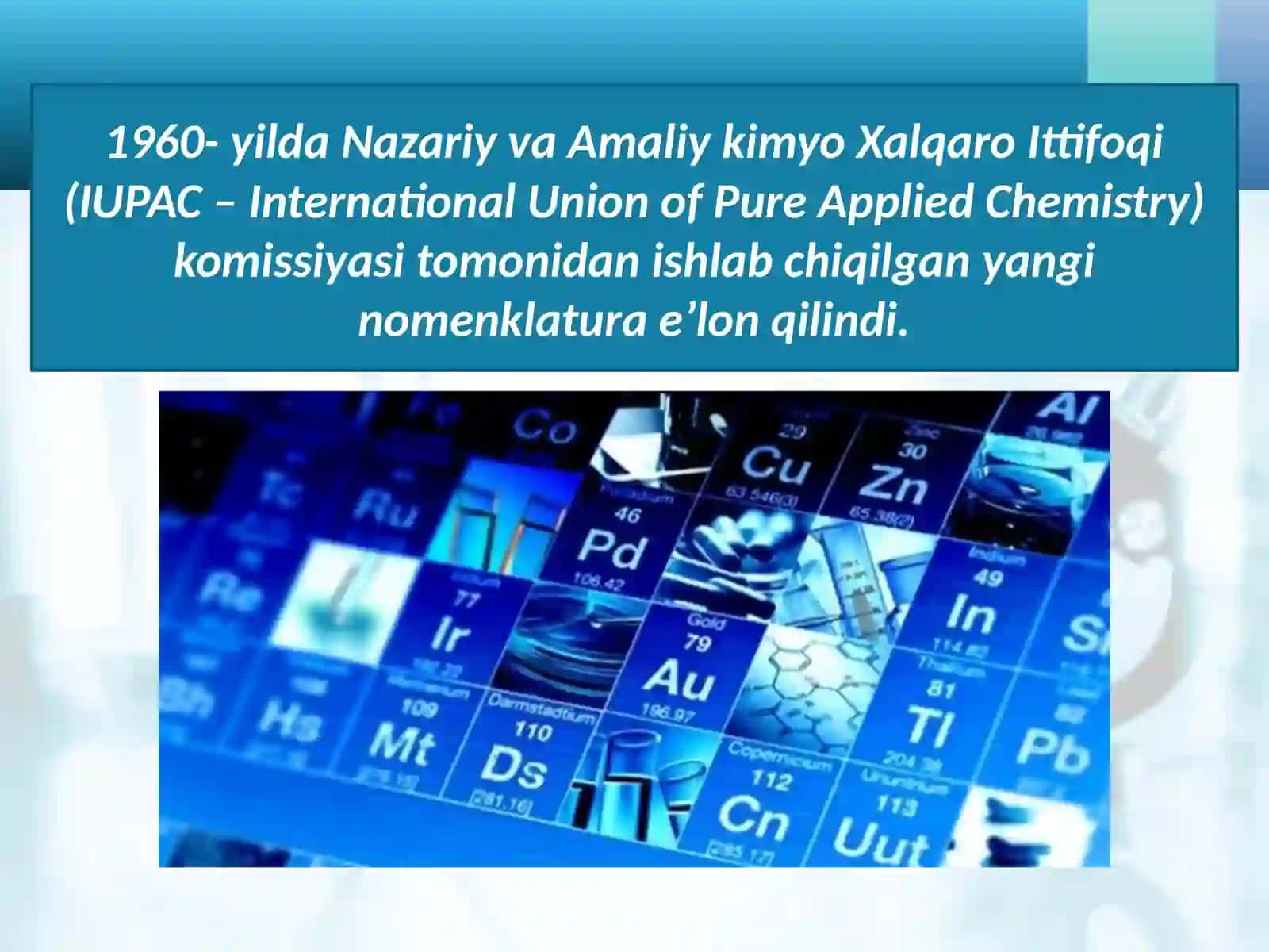 Alkanlarning xalqaro nomenklaturasi bo’yicha nomlanishi. Izomeriyasi 4